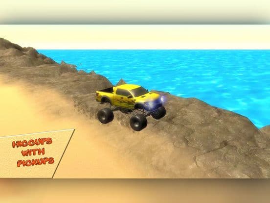 Off road 4x4 jeep: Mountain hill drive