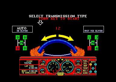 Hard Drivin (1990) screenshot 5