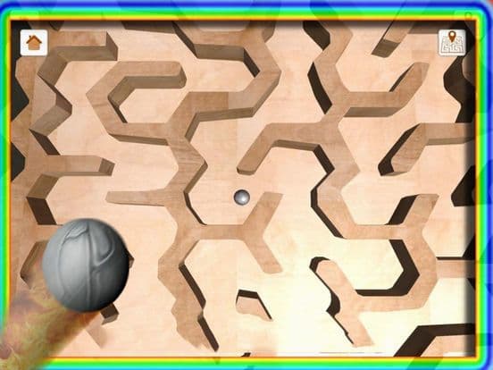 3D Maze Logic Ball