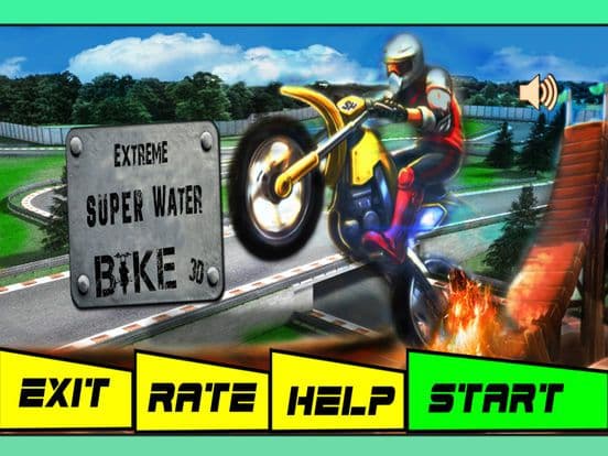 Extreme Super Water Bike 3D screenshot 2