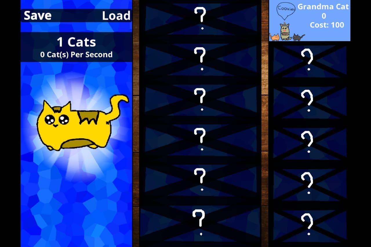 Cat Clicker | a cookie-clicker inspired clicker game! screenshot 2