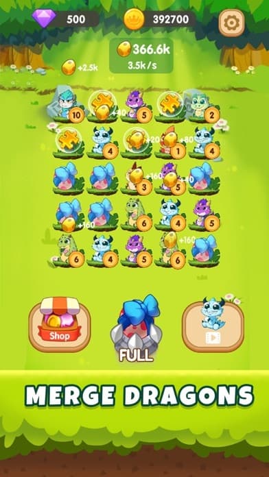 Dragon Paradise - Merge Puzzle screenshot 3
