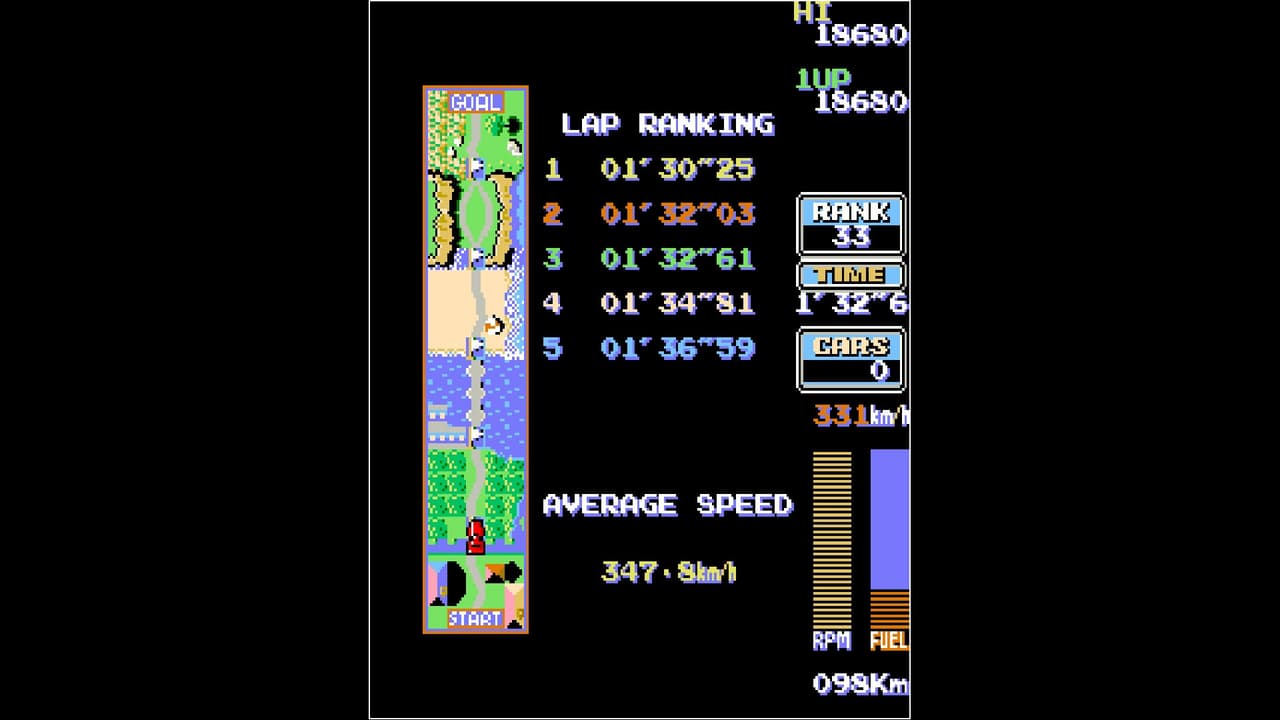 Arcade Archives ROAD FIGHTER screenshot 4