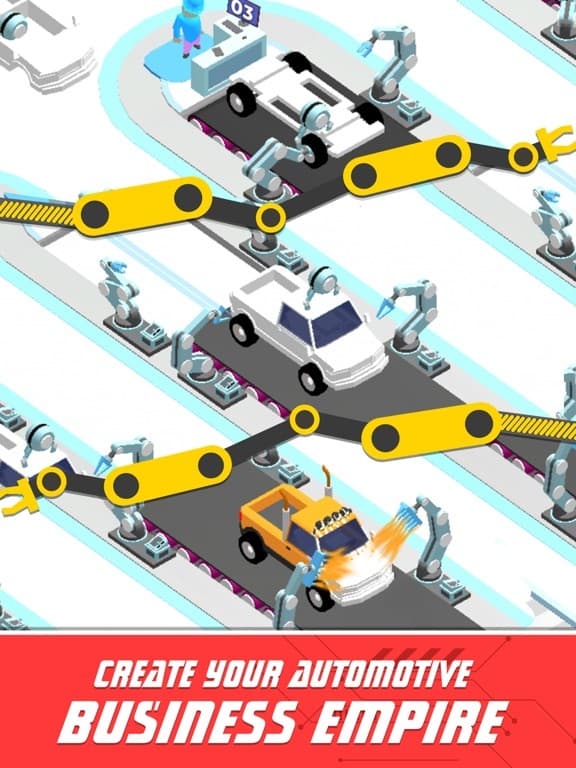 Idle Assemble Car screenshot 2