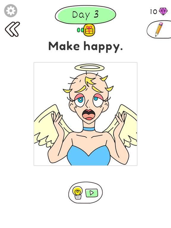 Draw Happy Angel :Drawing Game screenshot 2
