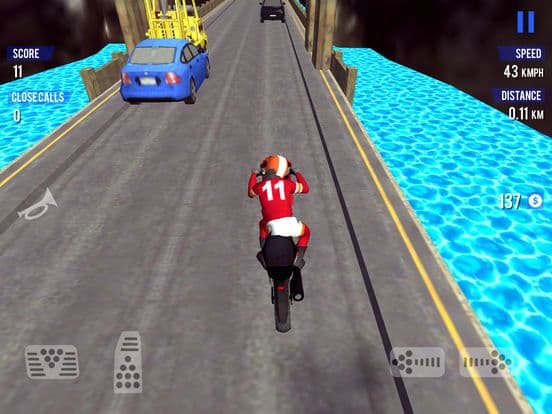 Moto Racer 3D screenshot 2