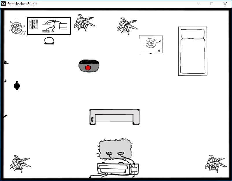 THE ROOM(Ludum Dare 37) screenshot 2