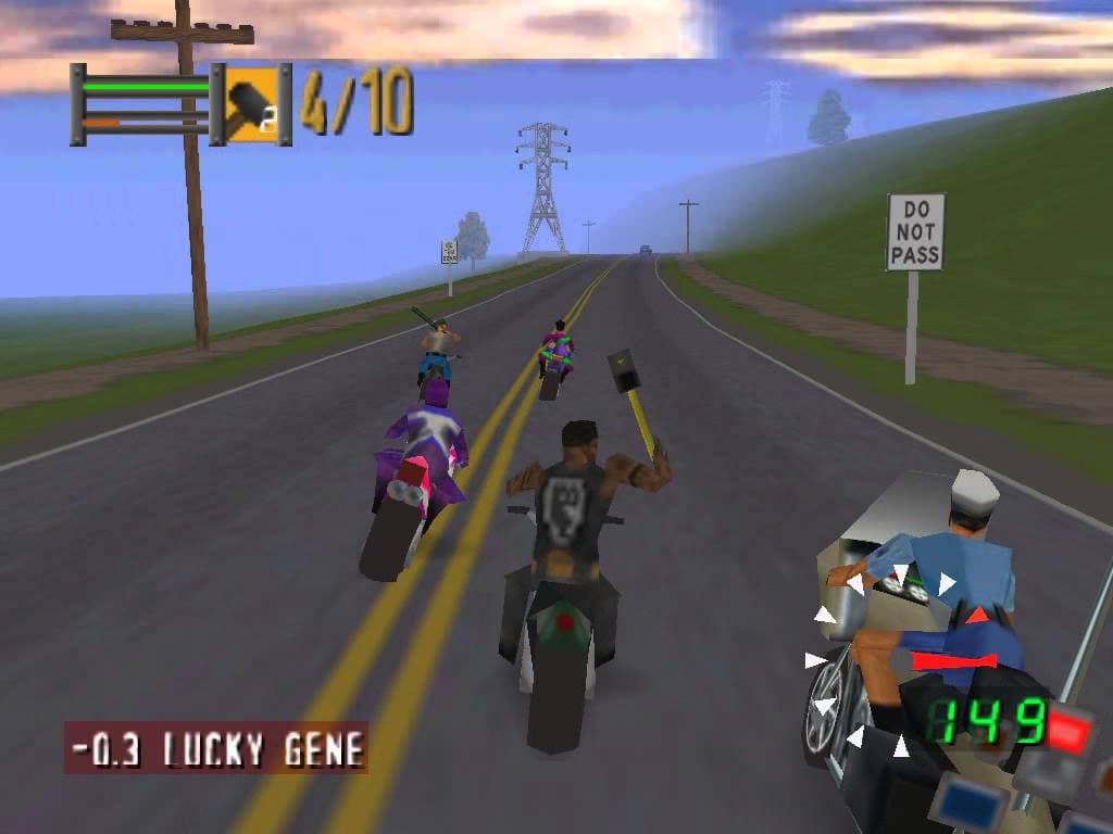 Road Rash 64 screenshot 5