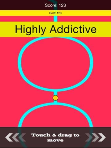 Follow the Thin Line - Move the Dot with Your Finger screenshot 3