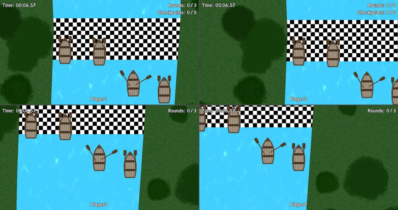 Awesome Ludum Boat Race