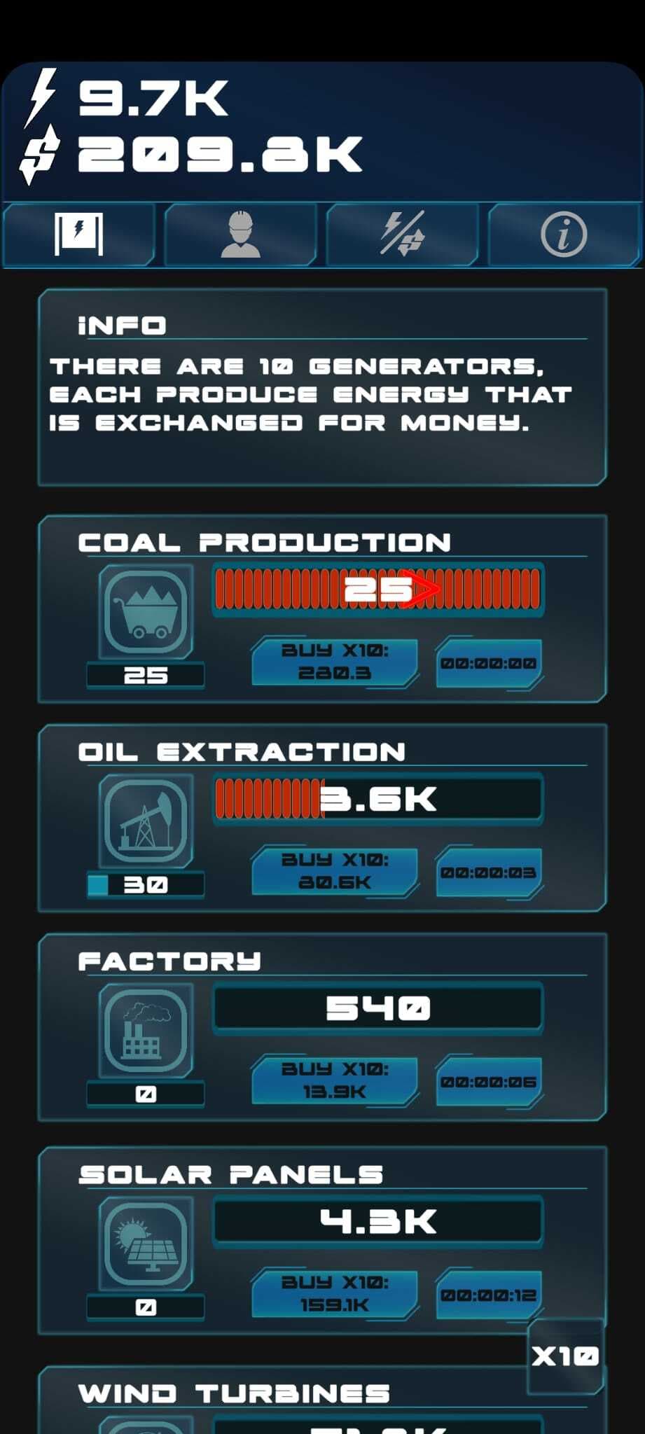 Energy Tycoon screenshot 2