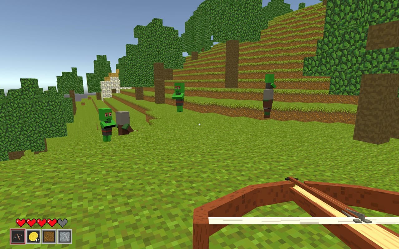 Knockoff Minecraft Illager Game