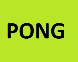Pong clone (swallner)