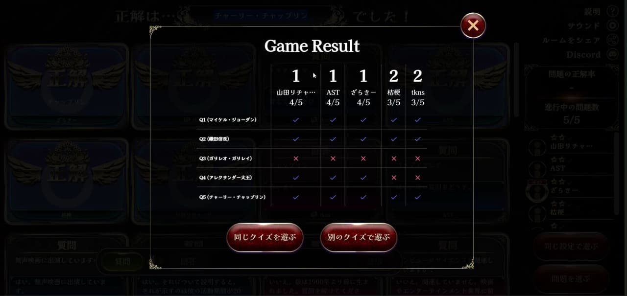 みんなで推理