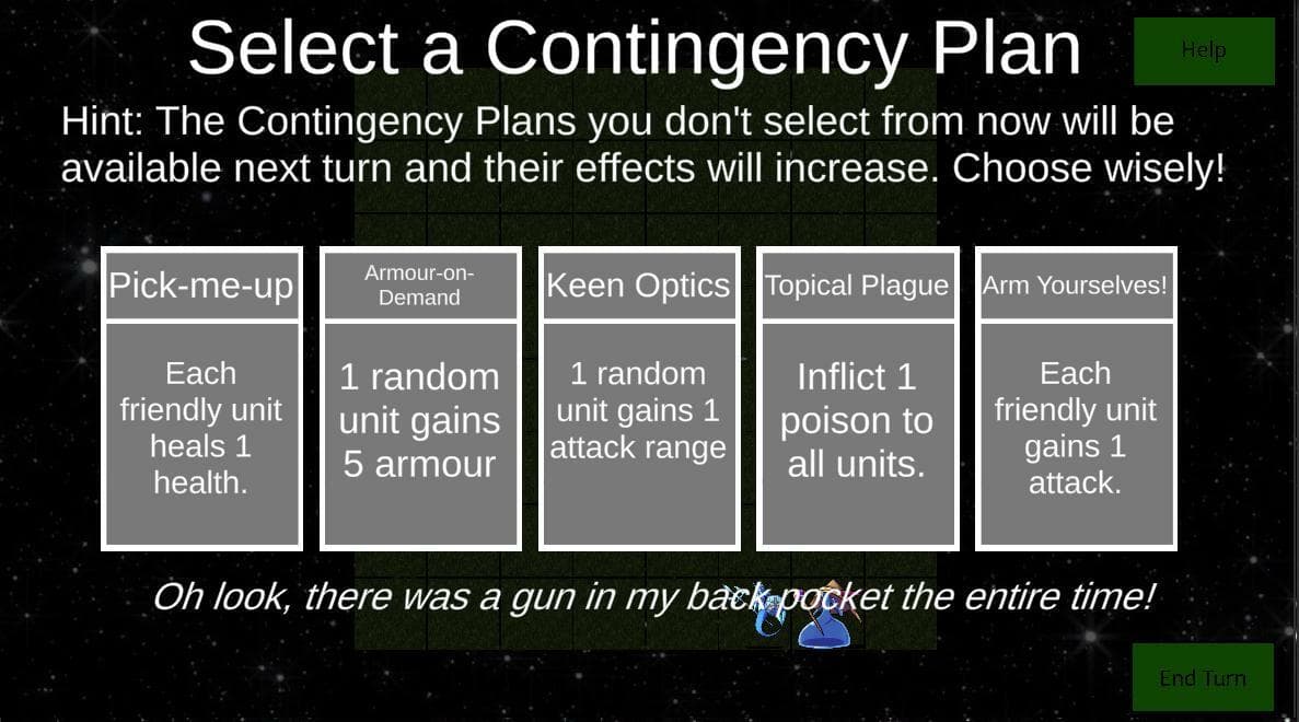 Contingency Plan #GMTKJam2020 screenshot 3