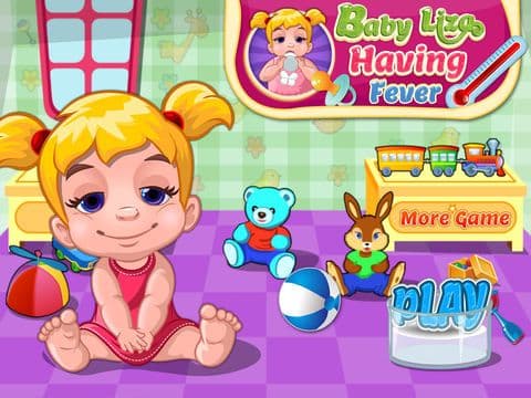 Baby Liza Having Fever screenshot 2