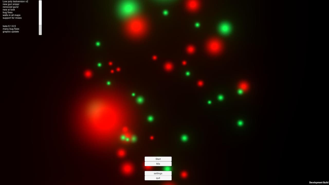 GREEN VS RED beta low poly test version