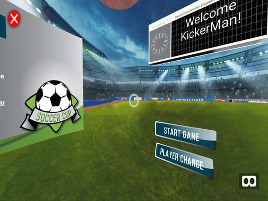 Kick-It-VR! A 3D Football VR Game screenshot 3