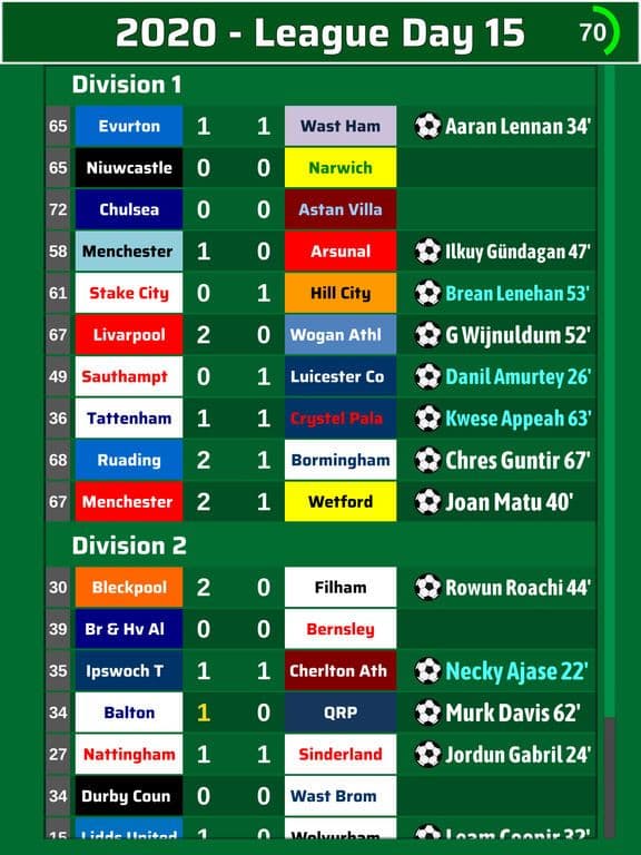 Elifoot 19 PRO screenshot 2