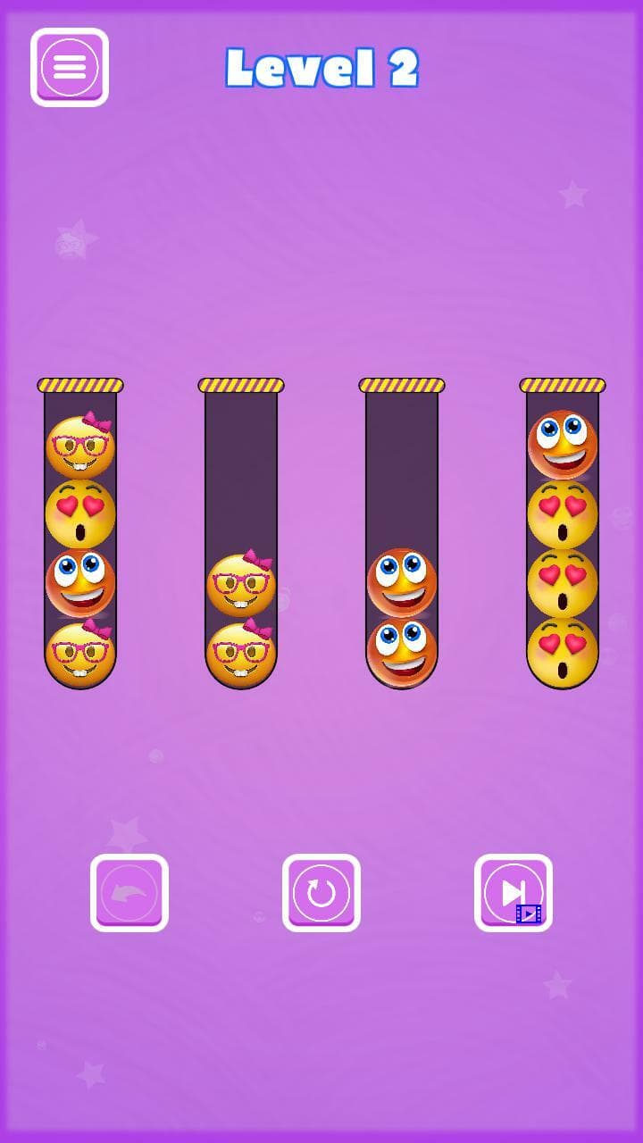 Emoji Sort Puzzle