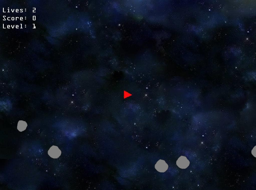 Asteroids (itch) (WolfClawX) screenshot 2