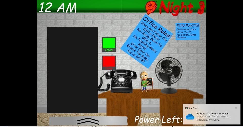 Three Nights At Baldis Schoolhouse Ver 7.8. screenshot 4