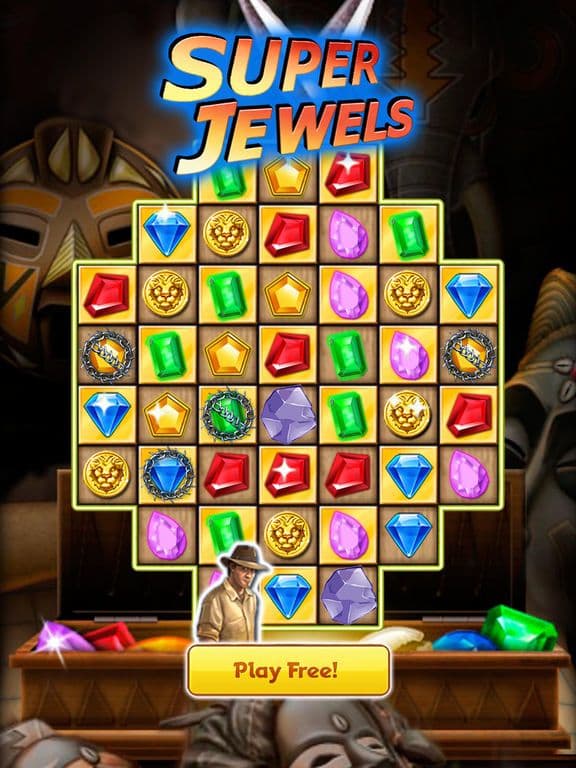 Jewel Games Quest - Match 3 # screenshot 2