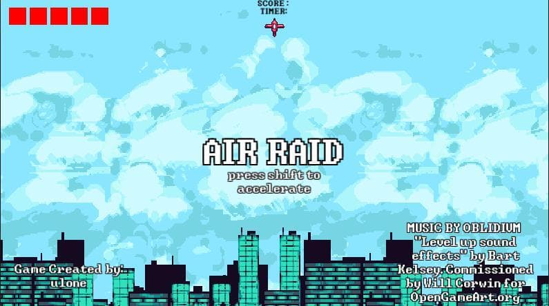 AIR RAID (itch) (ulone)