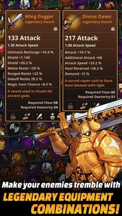Loop Dungeon: Idle RPG screenshot 5