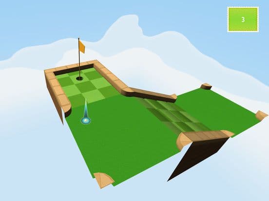 Ultimate Flick Golf Challenge Mobile Game: Pixel Hole Madness screenshot 2