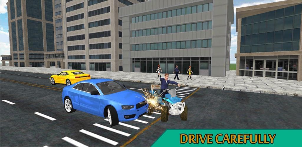 ATV Bike Pizza Delivery Boy screenshot 4