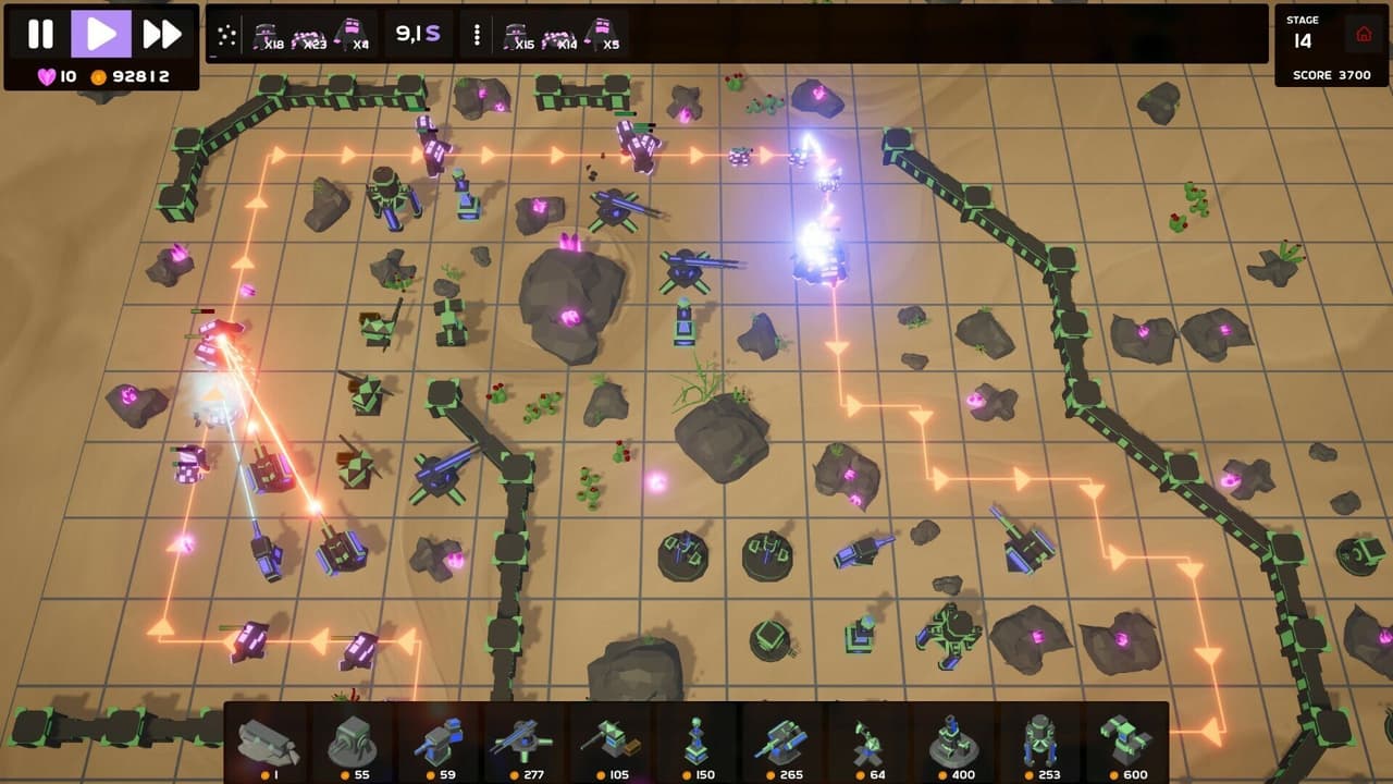 Crystal Tower Defense screenshot 2