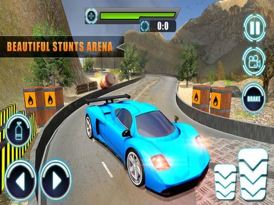 Real Jet Car Racing Stunts