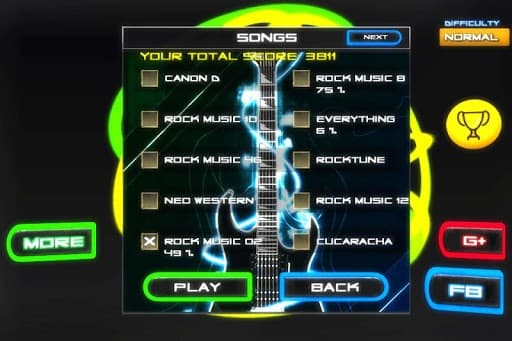 Rock vs Guitar Legends 2017 HD screenshot 6