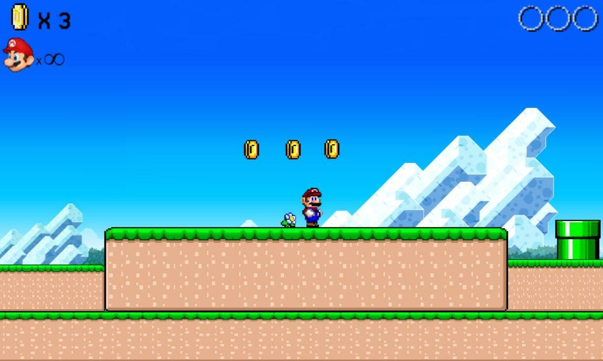 New Super Mario Bros Wii Demake screenshot 3