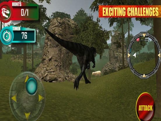 Jungle Dino Hunter Sim