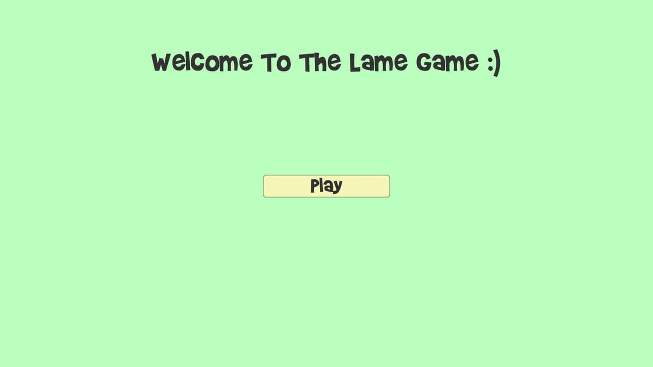 The Lame Game screenshot 2