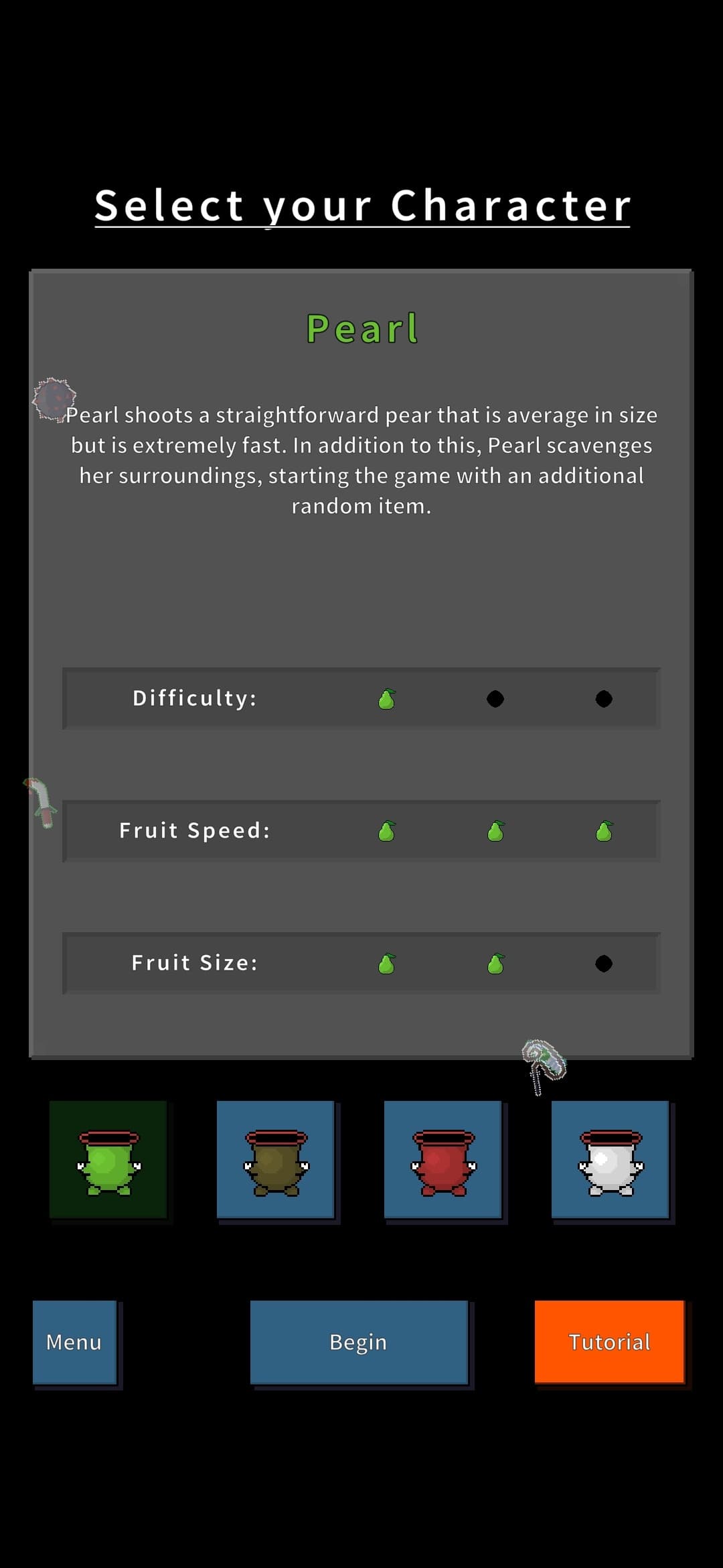 Fruits vs. Squares: Rougelike Brick Breaker screenshot 2
