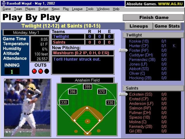 Baseball Mogul 2003 screenshot 4
