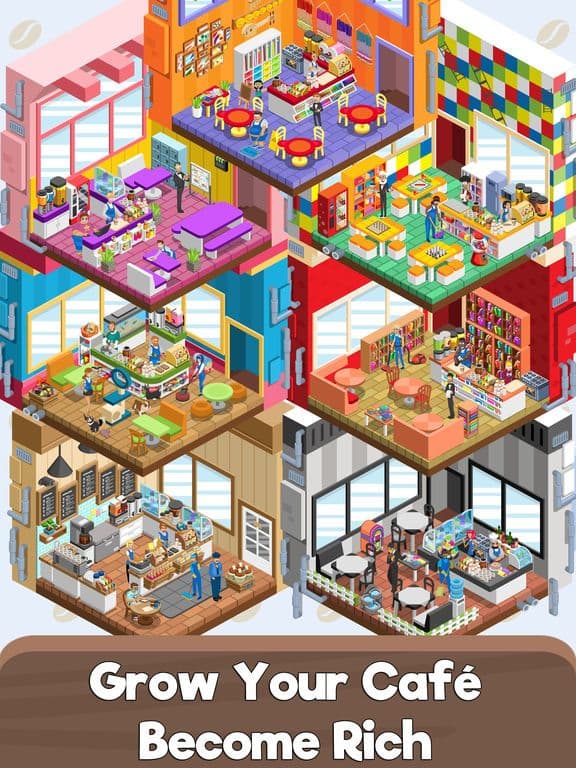 Idle Cafe Tycoon - Tap Story