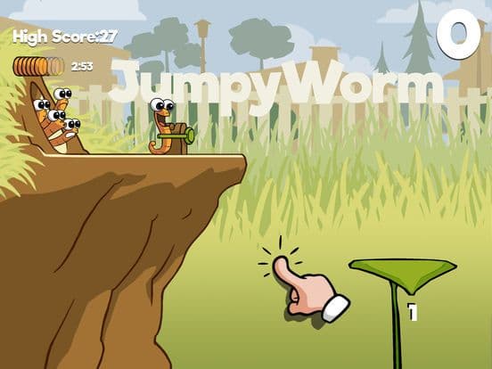 Jumpy Worm screenshot 3