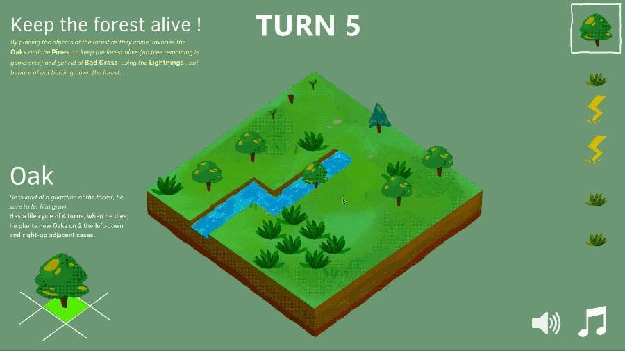 Oaks & Pines (Ludum Dare 46)