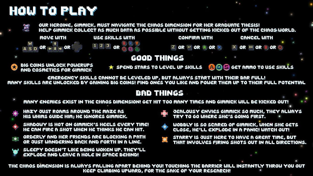 Gimmick in the Chaos Dimension (itch) screenshot 3