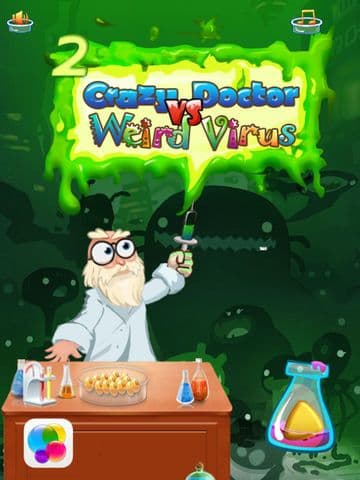 Crazy Doctor VS Weird Virus 2 Free - A matching puzzle game
