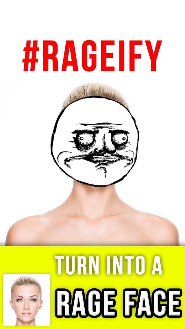 Rageify: A Rage Troll Face Booth with a New Photo Editor & Trollolol Meme Generator for Instagram screenshot 2