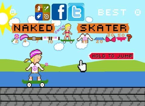 Naked Skater: Chick Edition screenshot 2