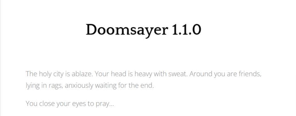 Doomsayer