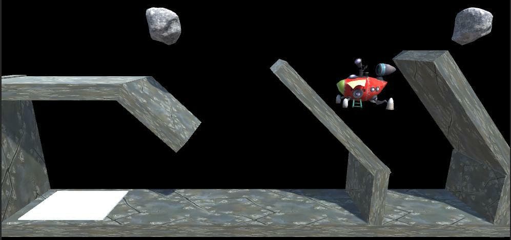 landing spaceship