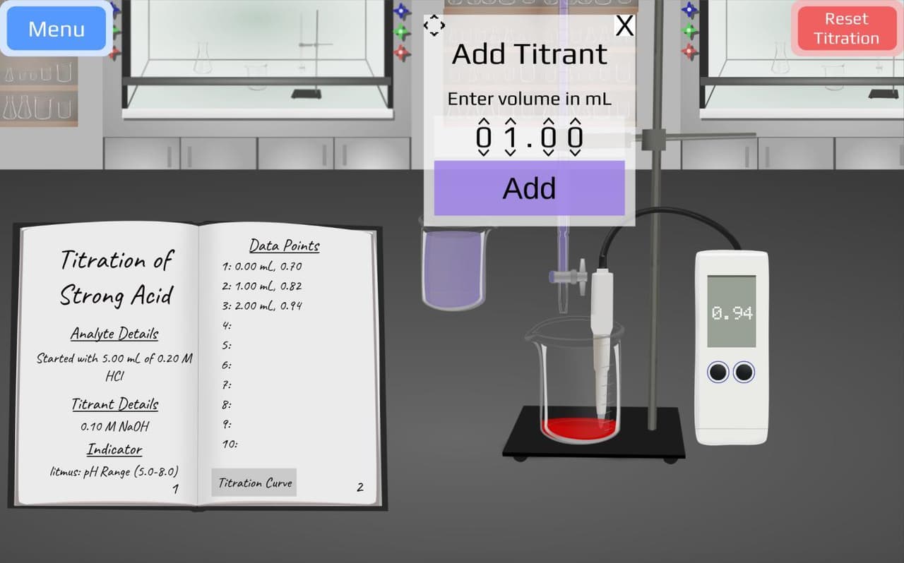 Virtual Titration screenshot 5