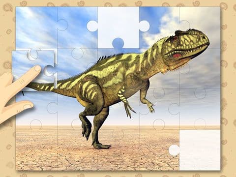 Dinosaurs Prehistoric Animals Jigsaw Puzzles: free logic game for toddlers, preschool kids, little boys and girls screenshot 3